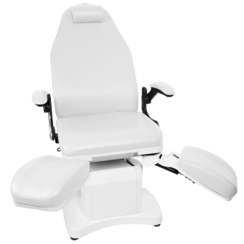 FOTEL PODOLOGICZNY ELEKTR. AZZURRO 709A 3 SILN. BIAŁY Activ  Q@d